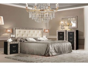 Спальный гарнитур Тиффани Premium черная/серебро в Ревде - revda.ok-mebel.com | фото