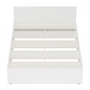 Стандарт Кровать 1400, цвет белый, ШхГхВ 143,5х203,5х70 см., сп.м. 1400х2000 мм., без матраса, основание есть в Ревде - revda.ok-mebel.com | фото 5