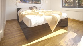 Стандарт Кровать 1600, цвет венге, ШхГхВ 163,5х203,5х70 см., сп.м. 1600х2000 мм., без матраса, основание есть в Ревде - revda.ok-mebel.com | фото 6