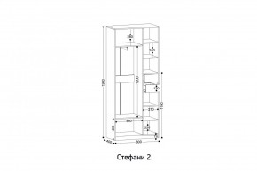 СТЕФАНИ-2 Шкаф в Ревде - revda.ok-mebel.com | фото 2