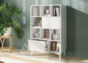 Стеллаж Арбат (Дуб Вотан) в Ревде - revda.ok-mebel.com | фото 3