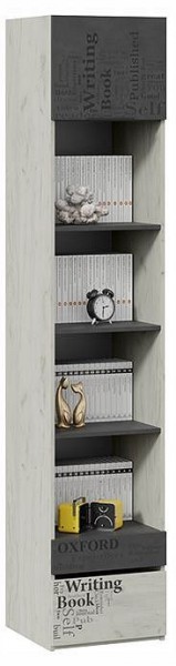 Стеллаж комбинированный Оксфорд-2 ТД-399.07.20 в Ревде - revda.ok-mebel.com | фото