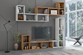 Стеллаж универсальный (ЛДСП дуб крафт золотой) в Ревде - revda.ok-mebel.com | фото 3