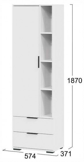 Стенка для гостиной Агата в Ревде - revda.ok-mebel.com | фото 6