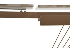 Стол ACERRA NEW 160 GLOSS GRAND JADE SOLID CERAMIC/ каркас цвета шампань, ®DISAUR в Ревде - revda.ok-mebel.com | фото 7