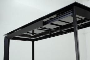 Стол CREMONA 180 KL-99 Белый мрамор матовый, итальянская керамика / черный каркас, ®DISAUR в Ревде - revda.ok-mebel.com | фото 13