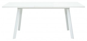 Стол ФИН 120 Белый, стекло/ Белый каркас М-City в Ревде - revda.ok-mebel.com | фото 2