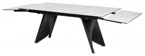 Стол IVAR 180 MARBLES KL-99 Белый мрамор, итальянская керамика/серый, ®DISAUR в Ревде - revda.ok-mebel.com | фото 10