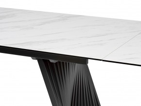 Стол IVAR 200 MARBLES KL-99 Белый мрамор, итальянская керамика, ®DISAUR в Ревде - revda.ok-mebel.com | фото 3