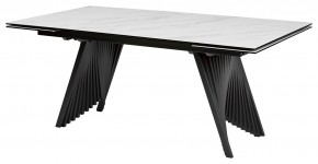 Стол IVAR 200 MARBLES KL-99 Белый мрамор, итальянская керамика, ®DISAUR в Ревде - revda.ok-mebel.com | фото 6