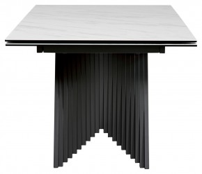 Стол IVAR 200 MARBLES KL-99 Белый мрамор, итальянская керамика, ®DISAUR в Ревде - revda.ok-mebel.com | фото 7