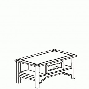 Стол журнальный №670 "Флоренция" Дуб оксфорд в Ревде - revda.ok-mebel.com | фото 2