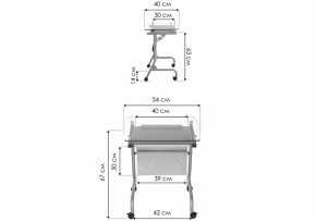 Стол компьютерный Riko в Ревде - revda.ok-mebel.com | фото 7