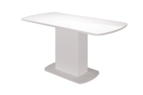Стол обеденный Соренто 2 раздвижной (Белый) в Ревде - revda.ok-mebel.com | фото