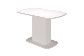 Стол обеденный Соренто 2 раздвижной (Белый) в Ревде - revda.ok-mebel.com | фото 2