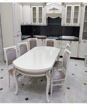 Стол овальный раскладной Бостон 2000(2400)*1000 в Ревде - revda.ok-mebel.com | фото