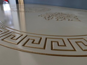 Стол овальный раскладной Милан (лапа-ножки) в Ревде - revda.ok-mebel.com | фото 3