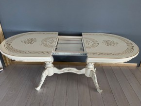 Стол овальный раскладной Милан (лапа-ножки) в Ревде - revda.ok-mebel.com | фото 4