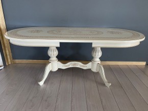 Стол овальный раскладной Милан (лапа-ножки) в Ревде - revda.ok-mebel.com | фото 5