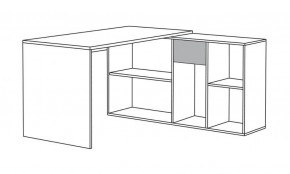 Стол письменный Лайт 03.245 F (белый) в Ревде - revda.ok-mebel.com | фото 3