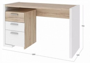 Стол письменный Венето 266.15Н в Ревде - revda.ok-mebel.com | фото 3