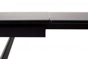 Стол RIETI 200 NERO KL-116 Черный мрамор матовый, итальянская керамика/ черный каркас, ®DISAUR в Ревде - revda.ok-mebel.com | фото 3