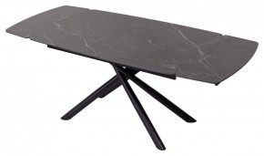 Стол RIVOLI 140 MATT BLACK MARBLE SOLID CERAMIC / BLACK, ®DISAUR в Ревде - revda.ok-mebel.com | фото 3