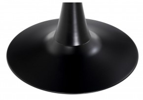 Стол стеклянный Tulip 90x74 black glass в Ревде - revda.ok-mebel.com | фото 3