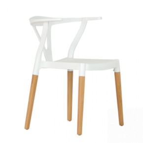 Стул Barneo N-218 Wishbone интерьерный кухонный белый в Ревде - revda.ok-mebel.com | фото