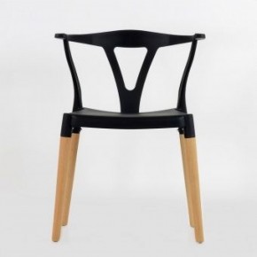 Стул Barneo N-218 Wishbone интерьерный кухонный черный в Ревде - revda.ok-mebel.com | фото 3
