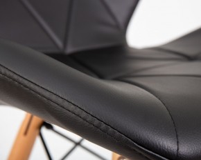 Стул барный DOBRIN BUTTERFLY BAR, ножки светлый бук, цвет чёрный в Ревде - revda.ok-mebel.com | фото 10
