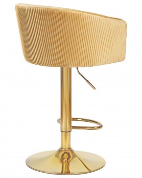 Стул барный DOBRIN DARCY GOLD, песочный велюр (1922-3) в Ревде - revda.ok-mebel.com | фото 4