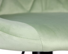Стул барный DOBRIN LOGAN BLACK, мятный велюр (MJ9-87) в Ревде - revda.ok-mebel.com | фото 7