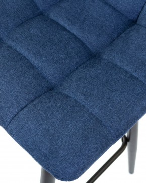 Стул барный DOBRIN NICOLE, черные матовые ножки, синяя ткань (UF860-14B) в Ревде - revda.ok-mebel.com | фото 8