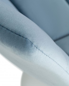 Стул барный DOBRIN TAILOR WHITE, пудрово-голубой велюр (MJ9-74) в Ревде - revda.ok-mebel.com | фото 10
