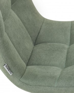 Стул обеденный DOBRIN ALEX SQUARE, белые ножки, мята ткань (UF860-11B) в Ревде - revda.ok-mebel.com | фото 8