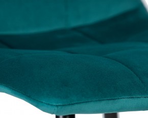 Стул обеденный DOBRIN CHILLY, Морской волны Holland 56, основание черное в Ревде - revda.ok-mebel.com | фото 7