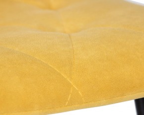 Стул обеденный DOBRIN CHILLY ROMBO, Горчичный Simple 15, основание черное в Ревде - revda.ok-mebel.com | фото 10