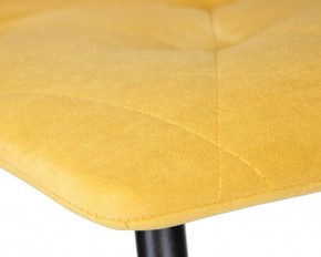 Стул обеденный DOBRIN CHILLY ROMBO, Горчичный Simple 15, основание черное в Ревде - revda.ok-mebel.com | фото 8