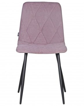 Стул обеденный DOBRIN CHILLY ROMBO, Лавандовый Simple 48, основание черное в Ревде - revda.ok-mebel.com | фото 6