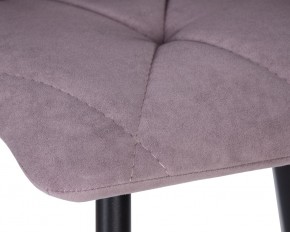 Стул обеденный DOBRIN CHILLY ROMBO, Лавандовый Simple 48, основание черное в Ревде - revda.ok-mebel.com | фото 7