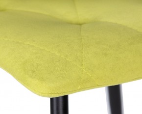 Стул обеденный DOBRIN CHILLY ROMBO, Лайм Simple 14, основание черное в Ревде - revda.ok-mebel.com | фото 7