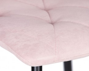 Стул обеденный DOBRIN CHILLY ROMBO, Розовый Simple 03, основание черное в Ревде - revda.ok-mebel.com | фото 7