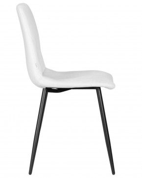 Стул обеденный DOBRIN CHILLY ROMBO, Светло-серый Simple 29, основание черный в Ревде - revda.ok-mebel.com | фото 3