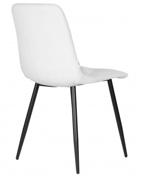 Стул обеденный DOBRIN CHILLY ROMBO, Светло-серый Simple 29, основание черный в Ревде - revda.ok-mebel.com | фото 4