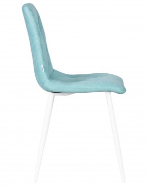 Стул обеденный DOBRIN CHILLY ROMBO, Тиффани Simple 51, основание белый в Ревде - revda.ok-mebel.com | фото 3
