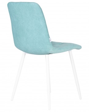 Стул обеденный DOBRIN CHILLY ROMBO, Тиффани Simple 51, основание белый в Ревде - revda.ok-mebel.com | фото 4