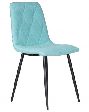 Стул обеденный DOBRIN CHILLY ROMBO, Тиффани Simple 51, основание черное в Ревде - revda.ok-mebel.com | фото