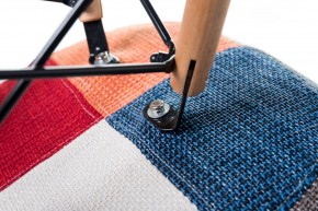 Стул обеденный DOBRIN DAW PATCHWORK, цвет сиденья мозаика в Ревде - revda.ok-mebel.com | фото 8