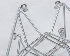 Стул обеденный DOBRIN DSR CASPER, ножки хром, цвет прозрачный в Ревде - revda.ok-mebel.com | фото 10